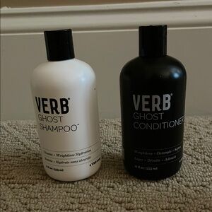 NWT Verb Ghost shampoo and conditioner set